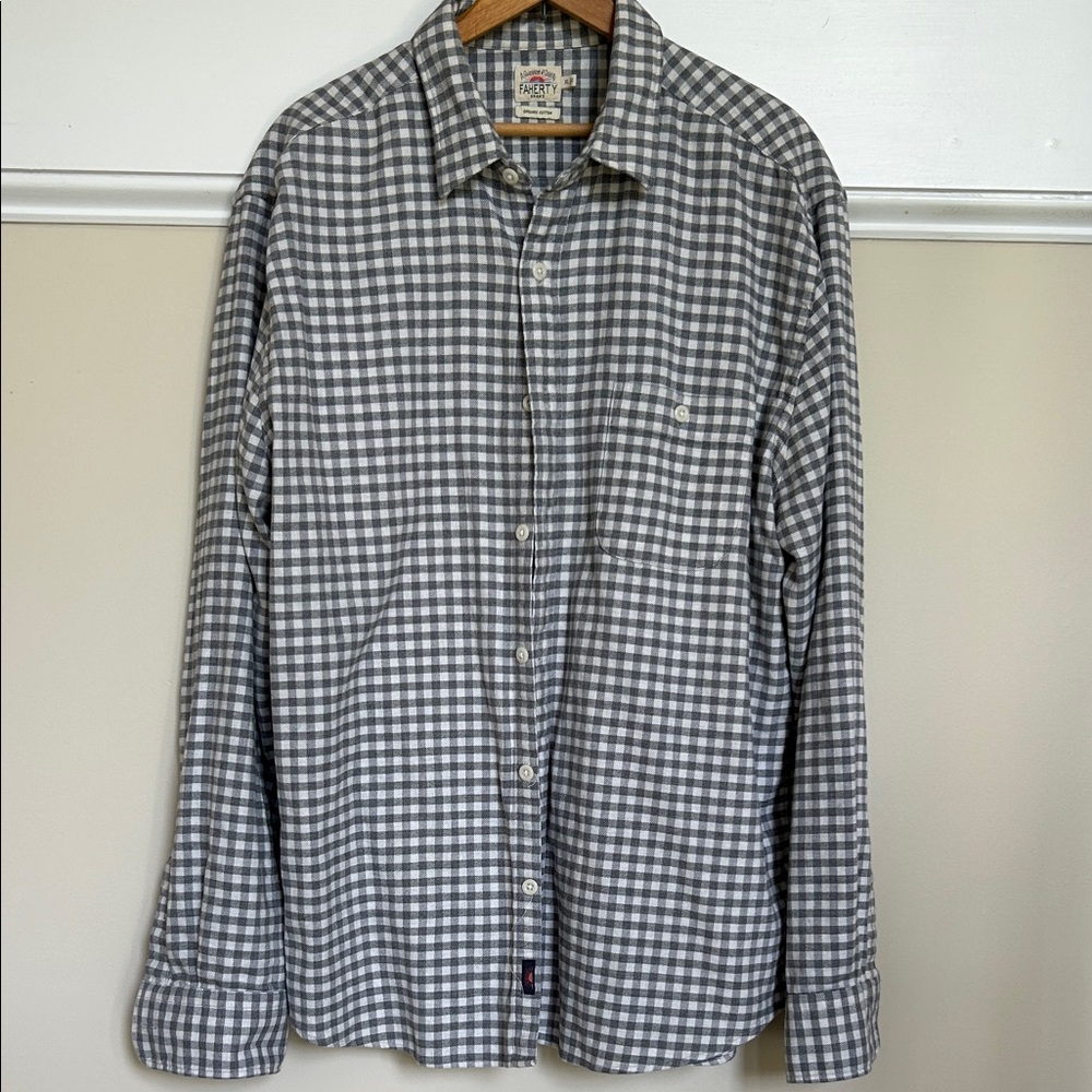 Faherty cotton Flannel shirt